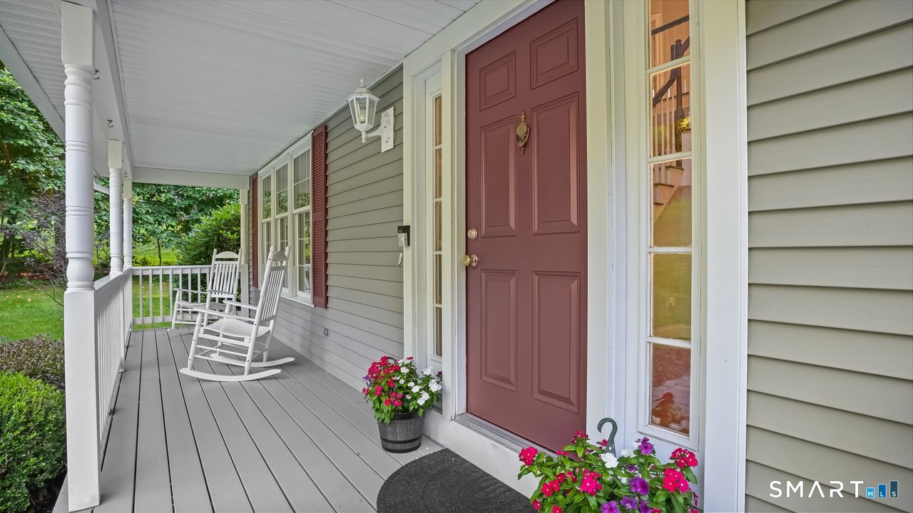 32 Pine Tree Hill Road Newtown, CT 06470 - Photo 2 of 37 Relaxing Covered Front Porch