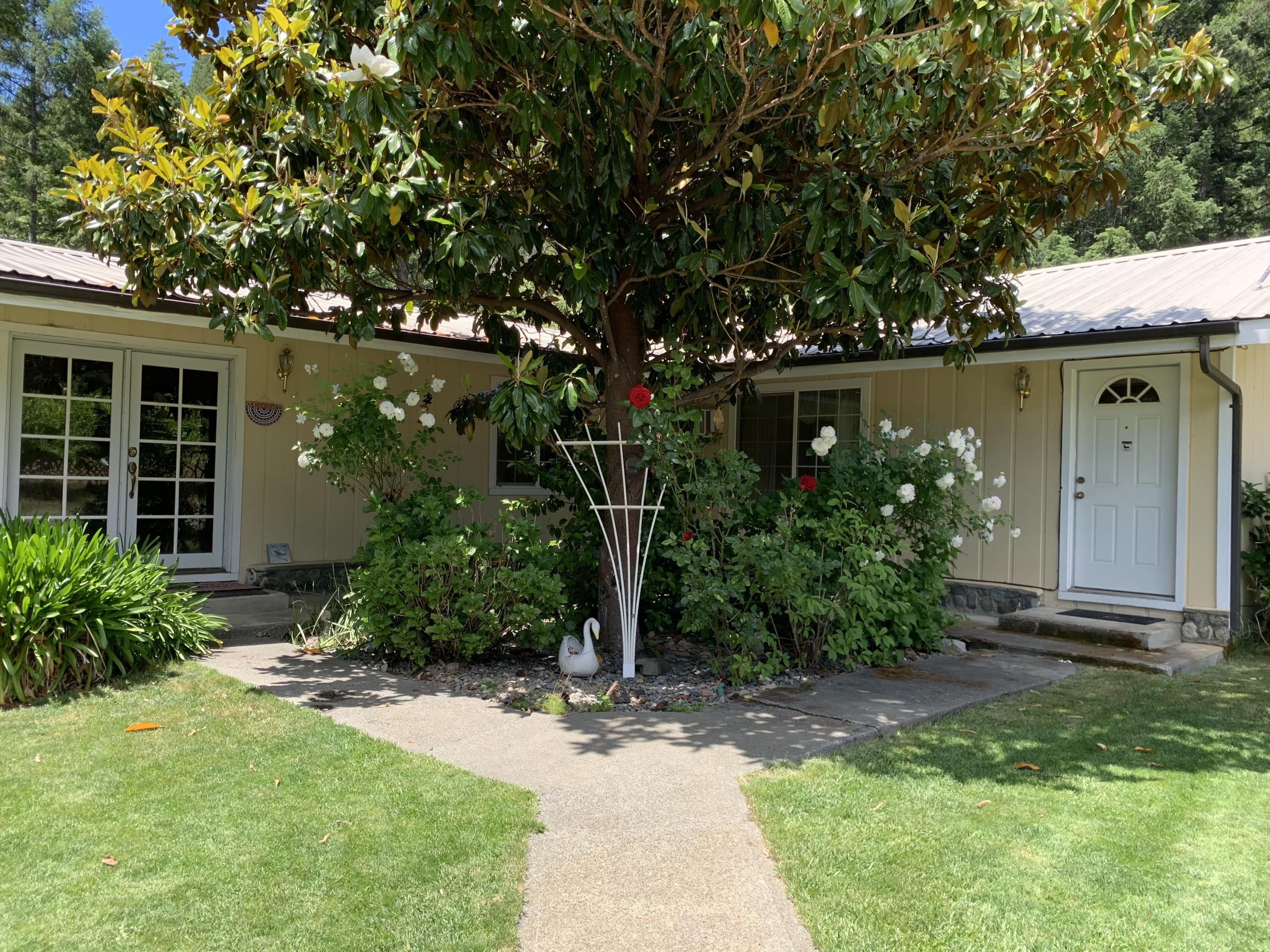 51 Salyer Loop Road Salyer, CA 95563 - Photo 1 of 1 a front view of a house with garden