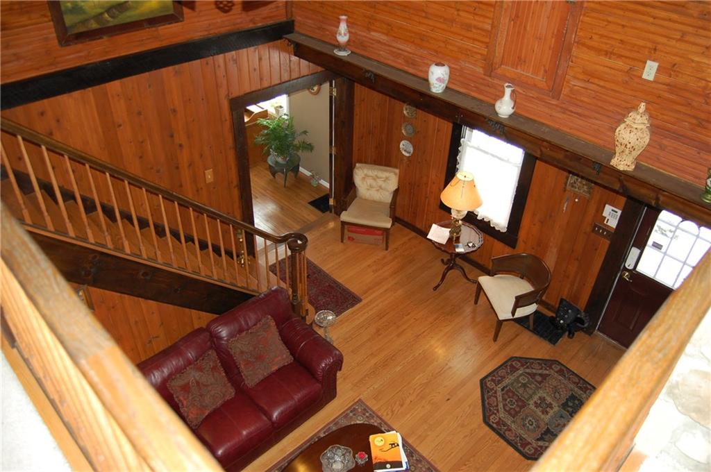 602 Hells Kitchen Road Polk, PA 16342 - Photo 4 of 22 View from the 2nd Floor - Home Entry Area