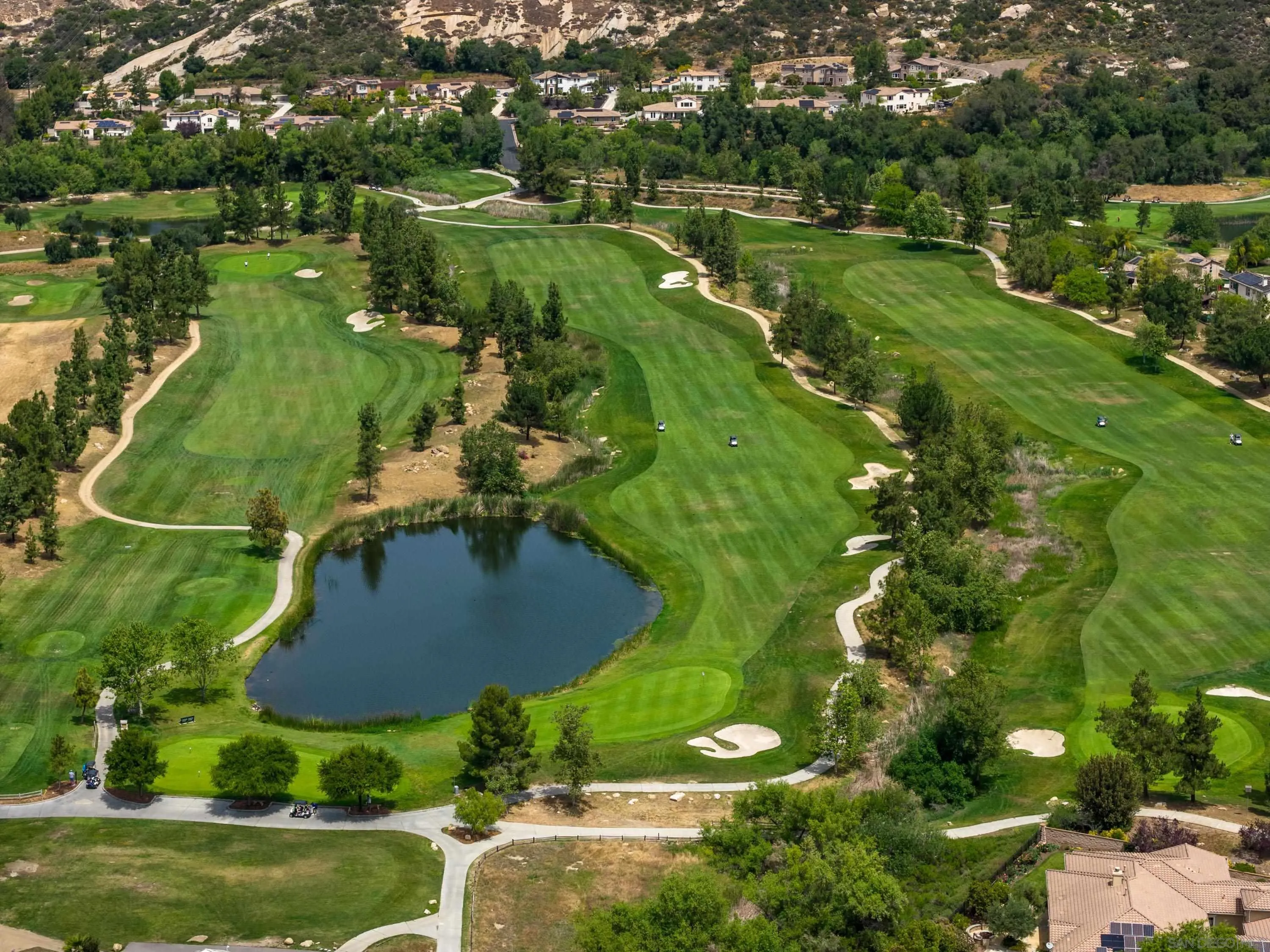 14220 Pebble Beach Way Valley Center, CA 92082 - Photo 41 of 48 an aerial view of a house