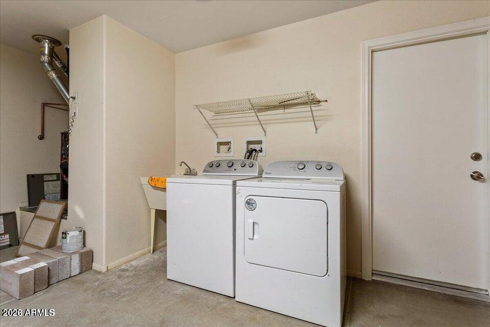 15066 West Cactus Ridge Way Surprise, AZ 85374 - Photo 21 of 30 Laundry in Garage 15066 W Cactus Ridge W