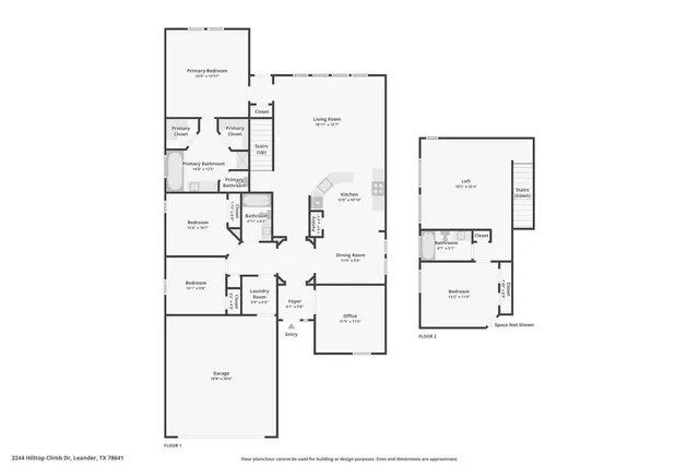 $469,990 | 2244 Hilltop Climb Drive, Leander, TX 78641