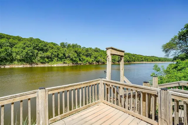a balcony with an ocean view
