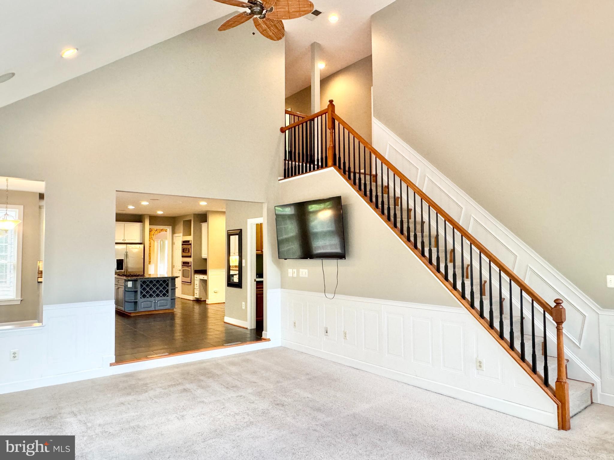 3500 Germainia Court Triangle, VA 22172 - Photo 12 of 77 a view of a livingroom with furniture and staircase