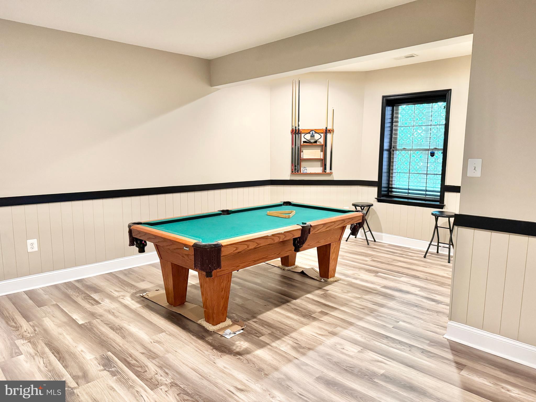 3500 Germainia Court Triangle, VA 22172 - Photo 64 of 77 a room with wooden floor and pool table