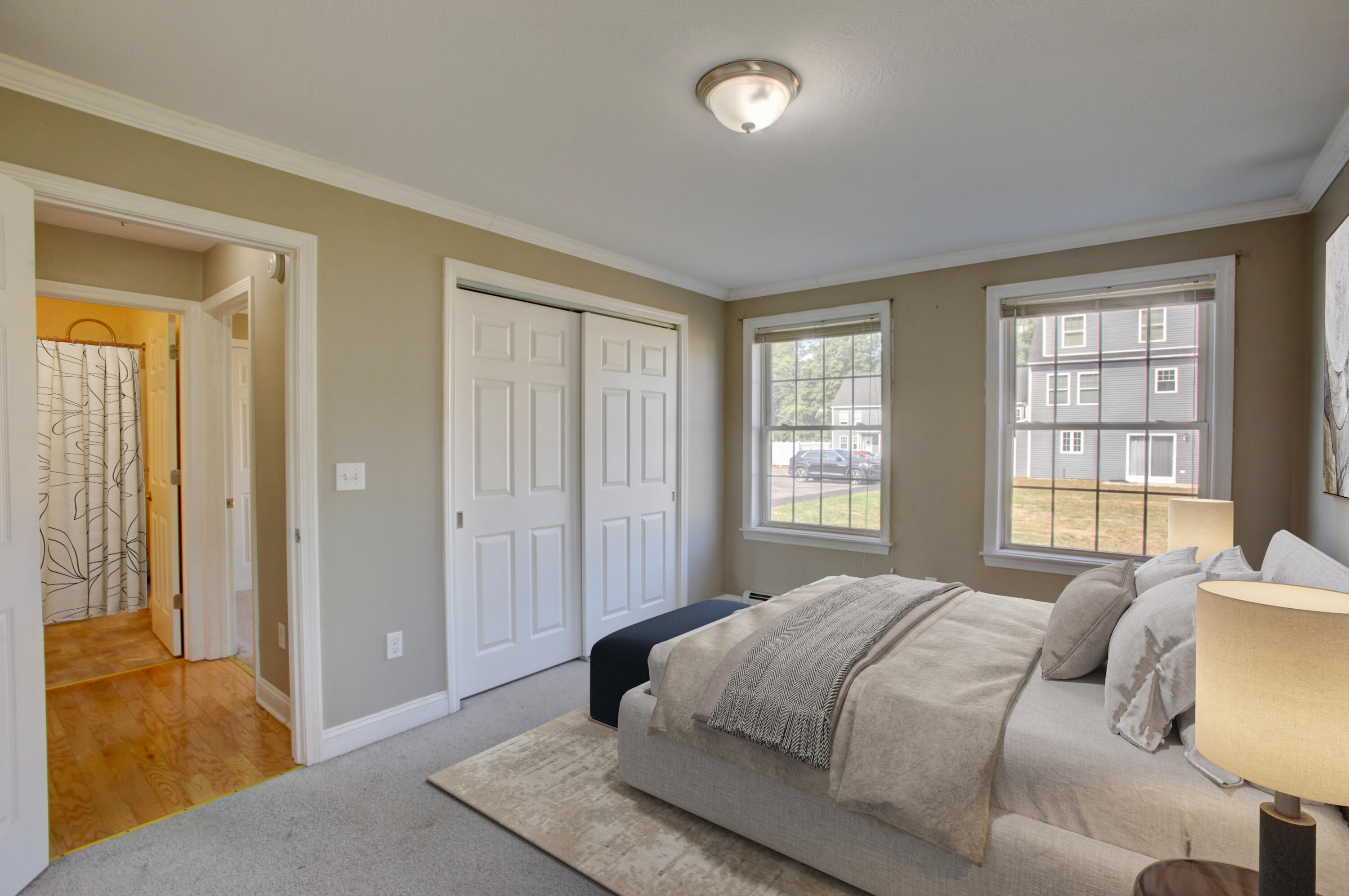 11 Smithwheel Road, Unit 32 Old Orchard Beach, ME 04064 - Photo 5 of 21 Virtually Staged: Large 1st fl bedroom