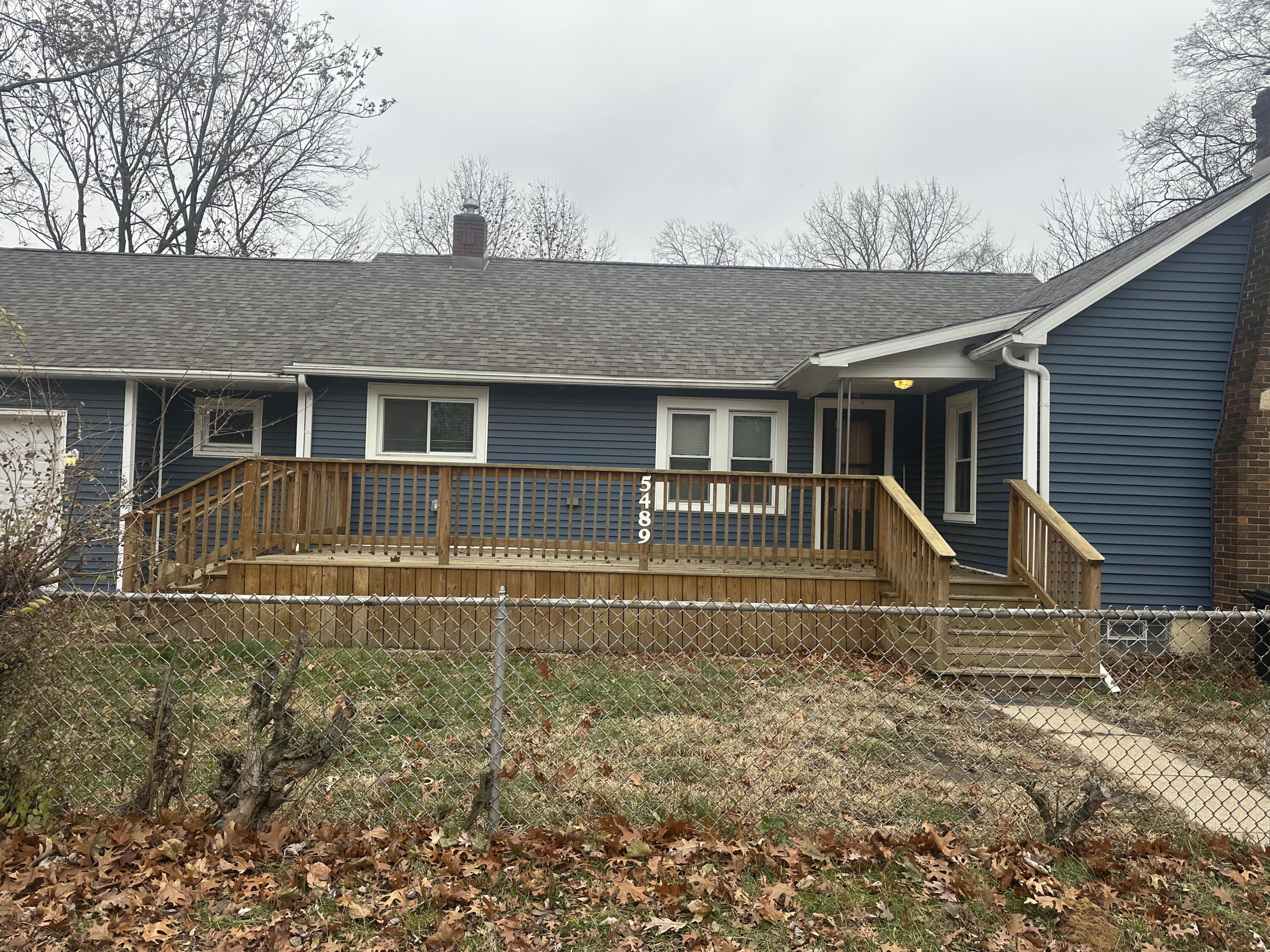5489 Clem Road Portage, IN 46368 - Photo 11 of 48 front view of house with a yard
