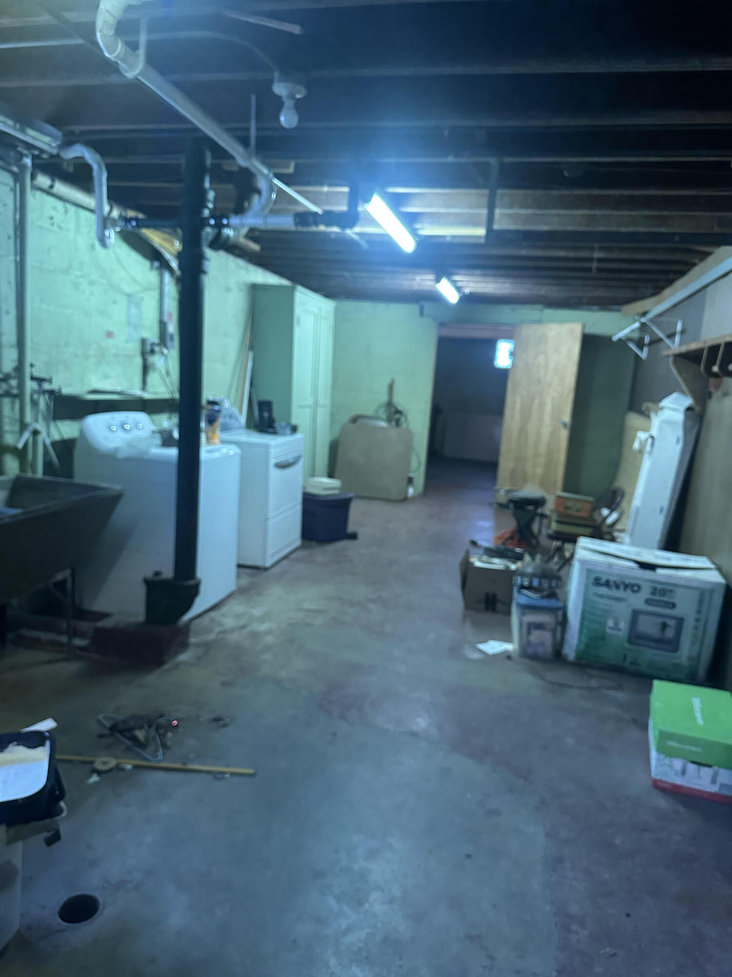 5489 Clem Road Portage, IN 46368 - Photo 37 of 48 a view of a room with furniture and a cabin