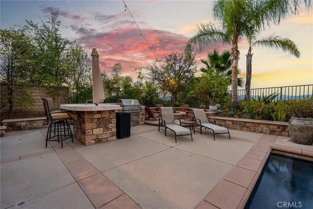 a view of a building with a street