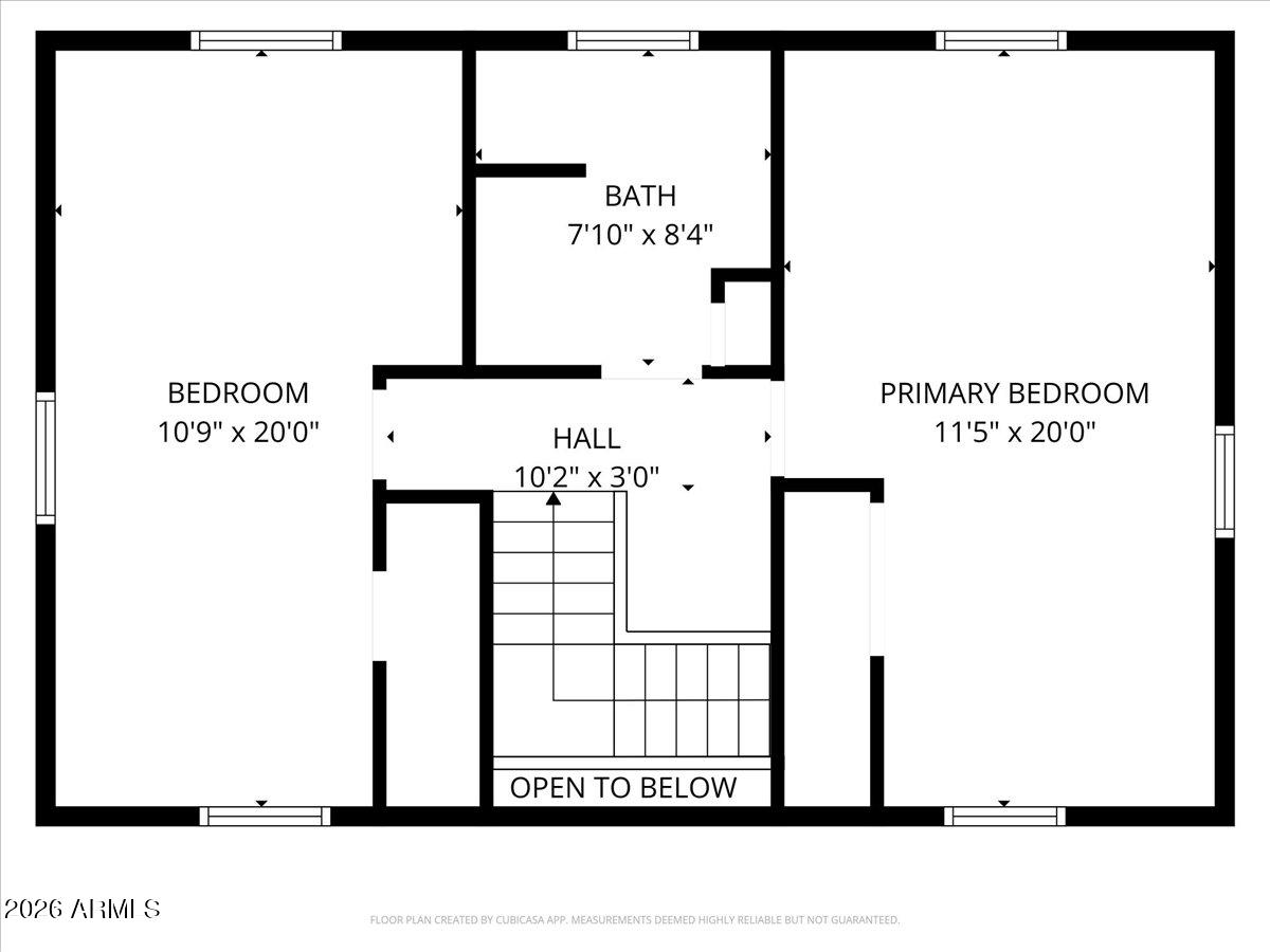 24 County Road 2065 Alpine, AZ 85920 - Photo 34 of 35 a black and white photo of a floor plan