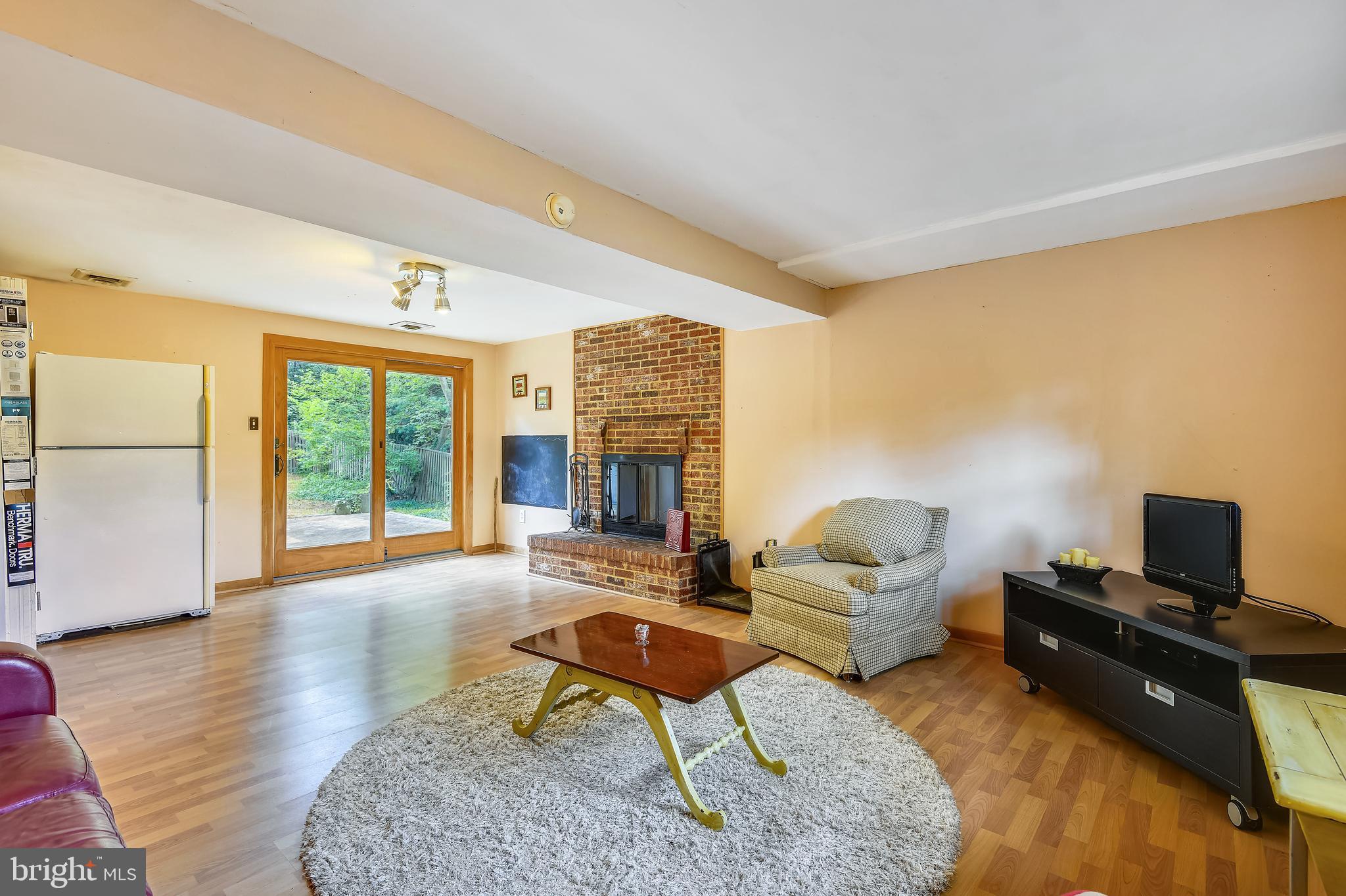 448 Ruth Road Arnold, MD 21012 - Photo 19 of 33 Family room with brick fireplace