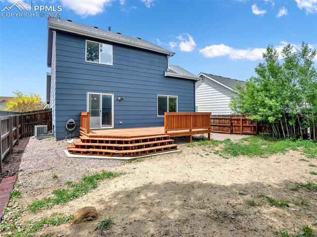 5347 Gentle Wind Road Colorado Springs, CO 80922 - Photo 25 of 28 The yard provides endless possibilities for customization.