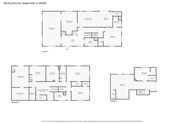 $1,375,000 | 104 North Julian Street, Naperville, IL 60540