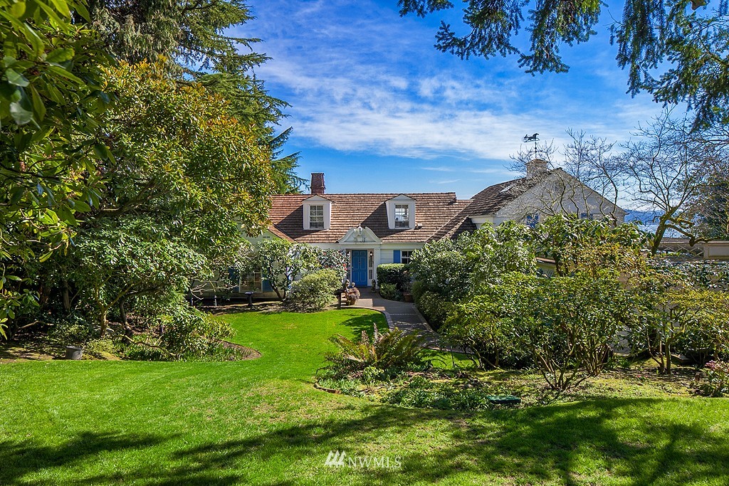 6539 Northeast Windermere Road Seattle, WA 98105 - Photo 1 of 15 a aerial view of a house with a yard