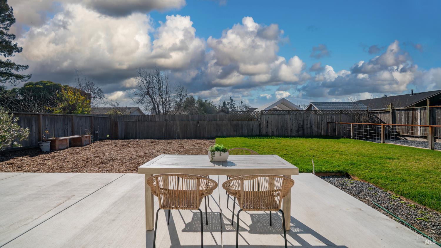 21 Alta Drive Petaluma, CA 94954 - Photo 21 of 22 a view of a yard with furniture and a garden