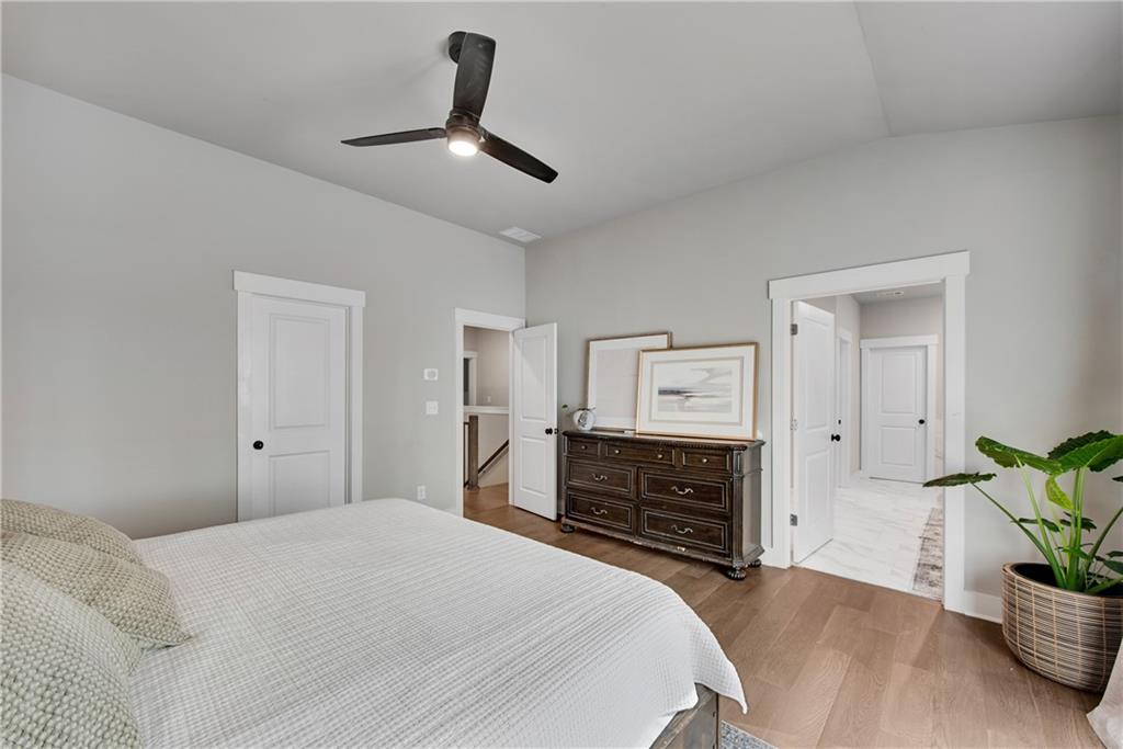 1 Ewing Way Dacula, GA 30019 - Photo 28 of 50 a bedroom with a bed and a dresser