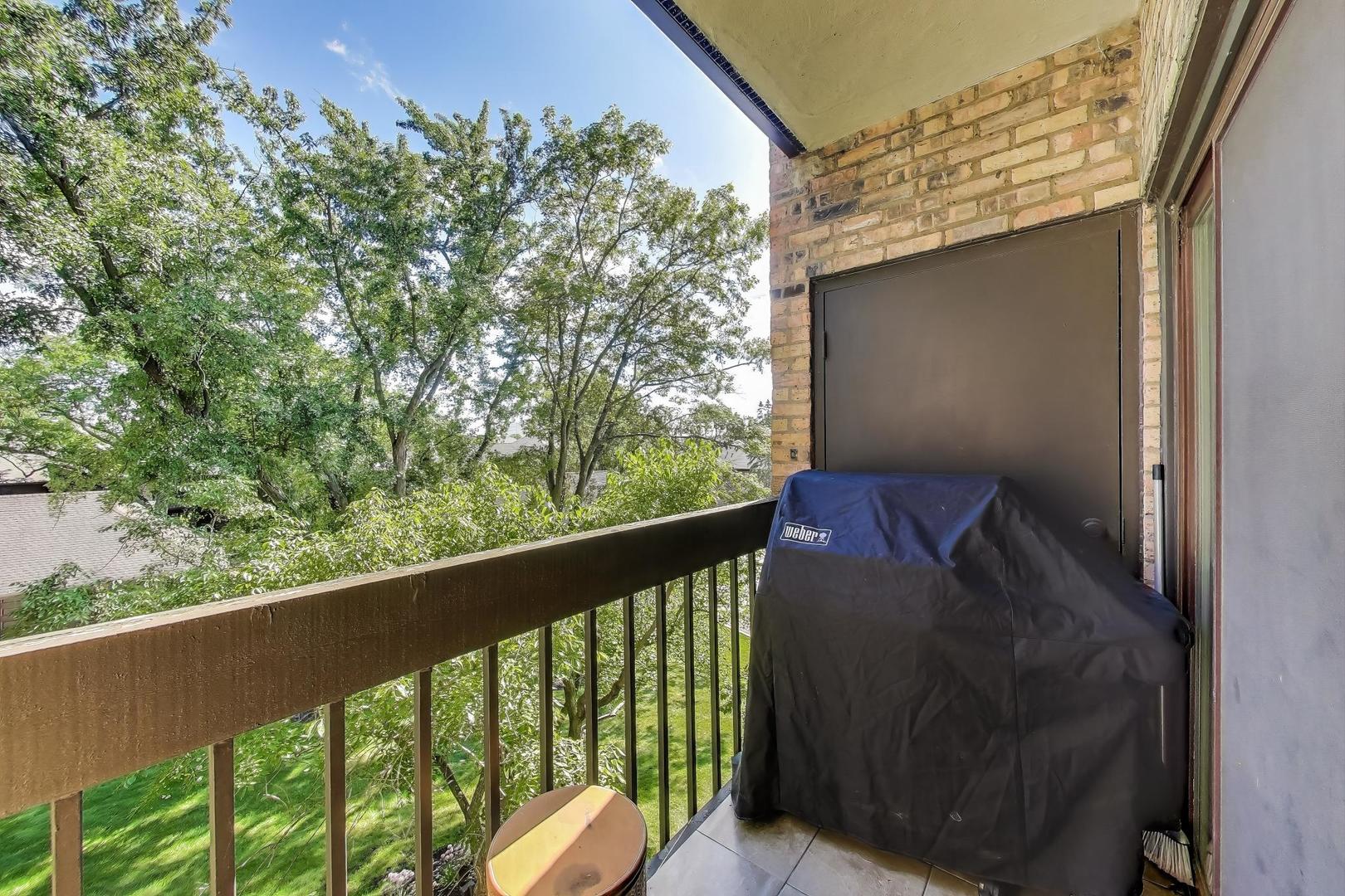 3810 Mission Hills Road, Unit 202 Northbrook, IL 60062 - Photo 24 of 25 a view of a balcony with a swing