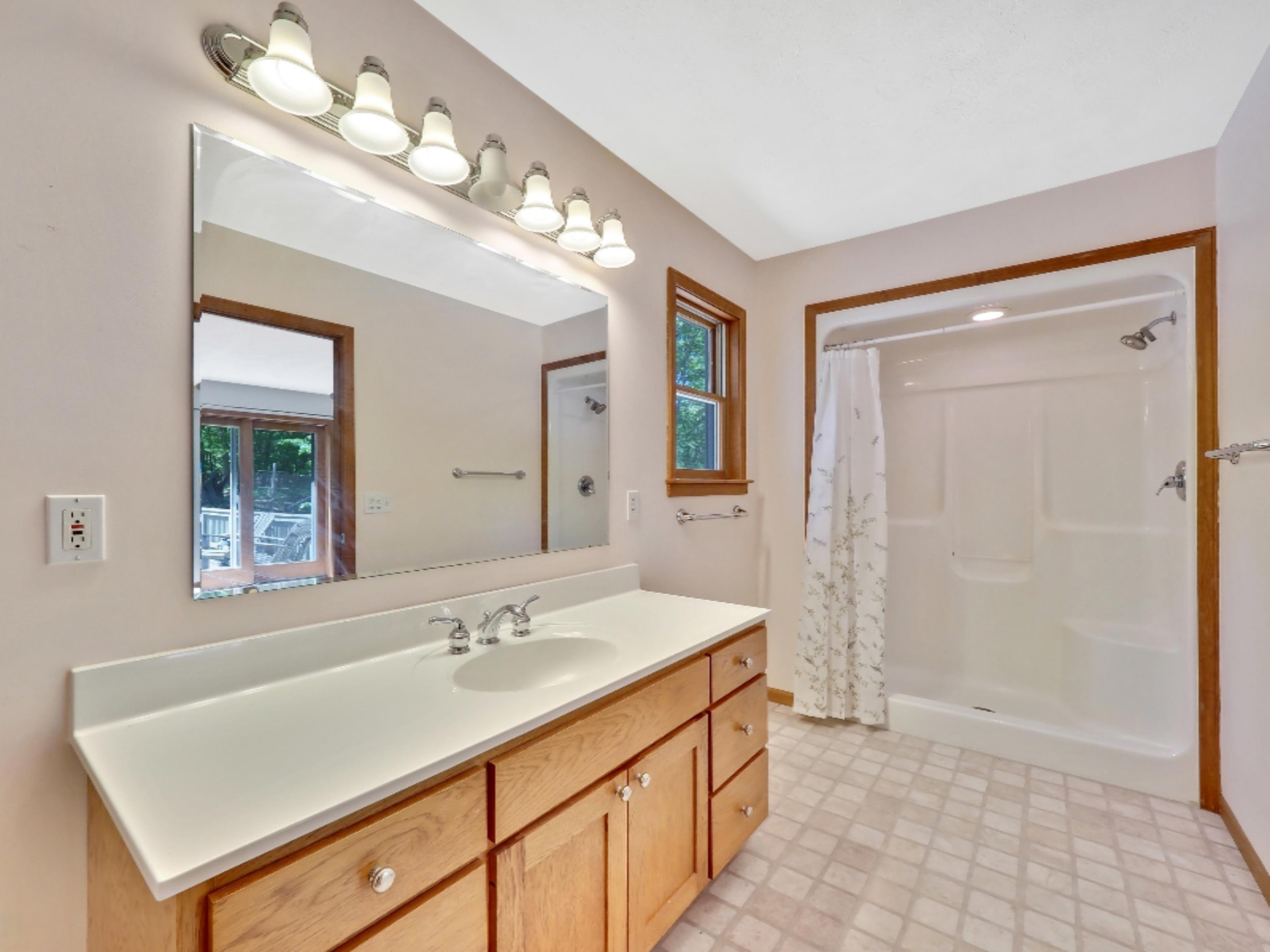 3669 Rakoniewski Road Manistee, MI 49660 - Photo 11 of 32 Master Bathroom with Shower