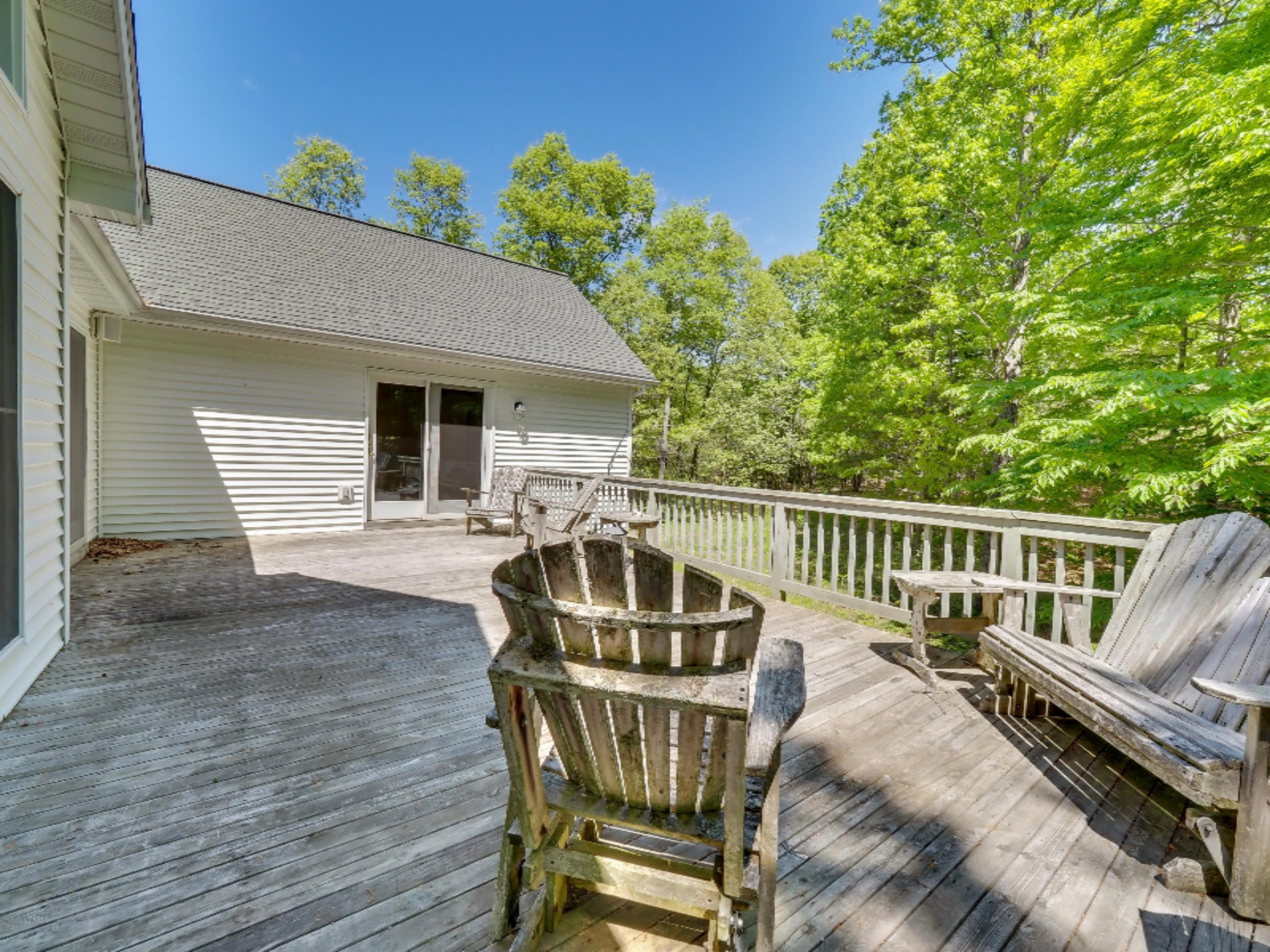 3669 Rakoniewski Road Manistee, MI 49660 - Photo 26 of 32 Back Deck