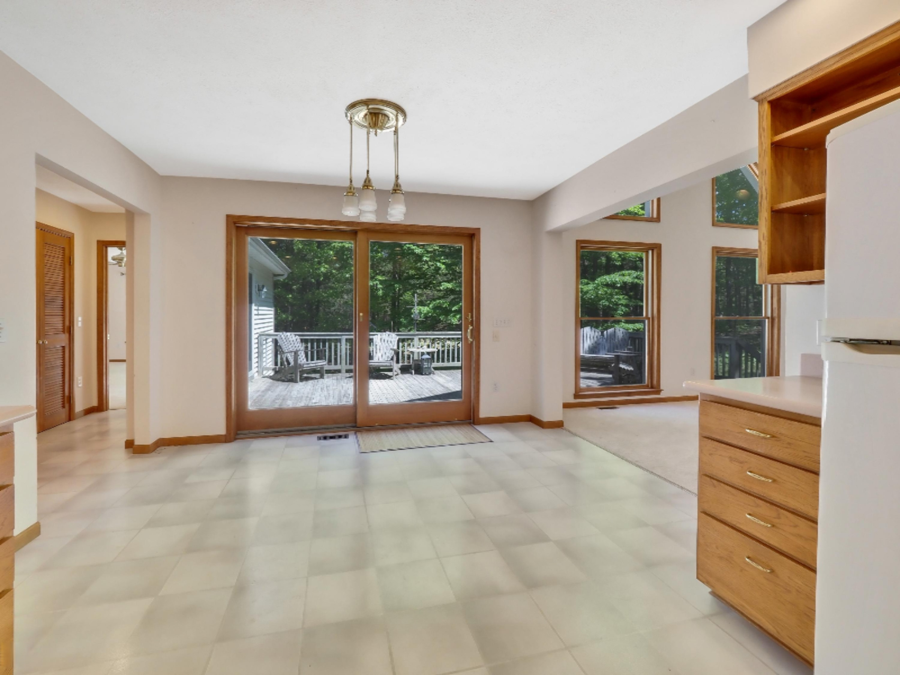 3669 Rakoniewski Road Manistee, MI 49660 - Photo 7 of 32 Dining Area accesses Deck