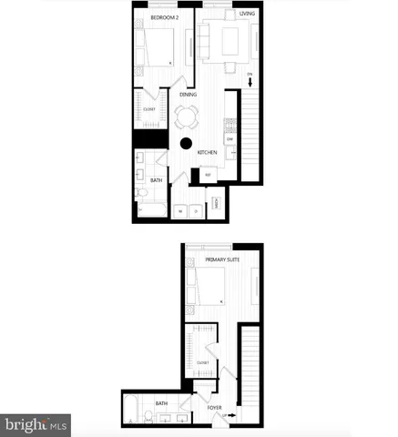 a picture of a bench in front of a door