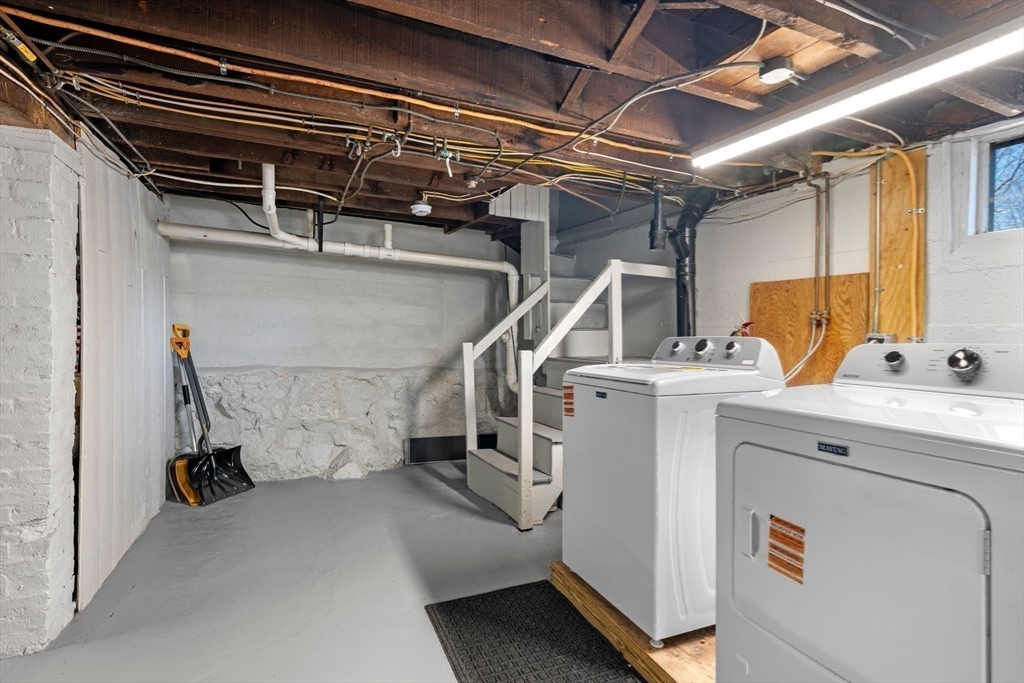 36 Stone Street Beverly, MA 01915 - Photo 32 of 42 a utility room with dryer and washer