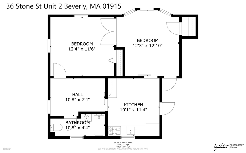 36 Stone Street Beverly, MA 01915 - Photo 41 of 42 a picture of a book and a bed