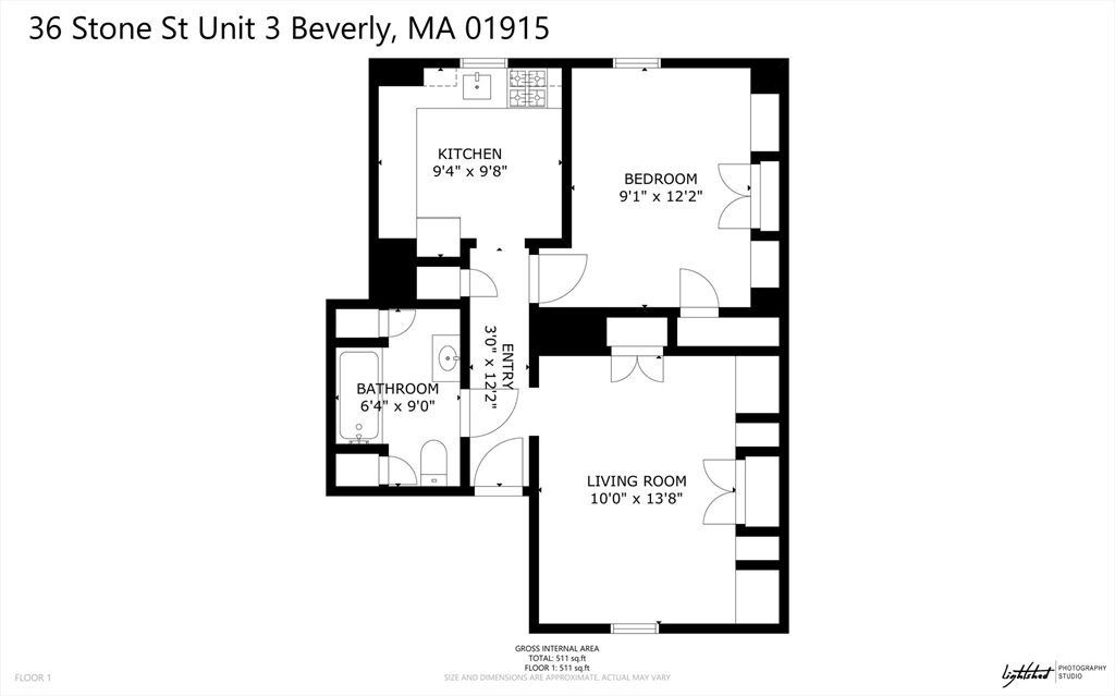 36 Stone Street Beverly, MA 01915 - Photo 42 of 42 a picture of a bench in front of a wall