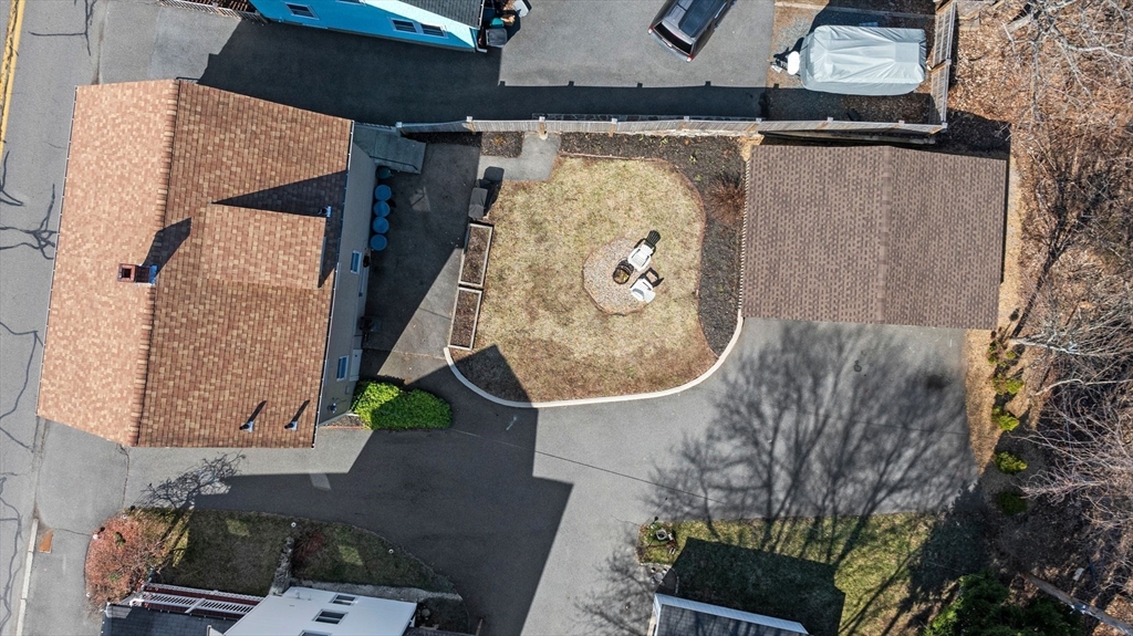 36 Stone Street Beverly, MA 01915 - Photo 6 of 42 an aerial view of a backyard of a house
