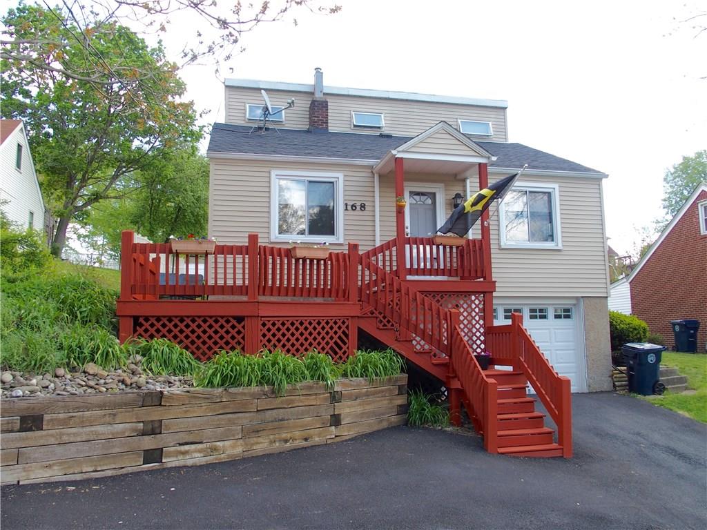 Nice curb appeal and very convenient location, Penn-Trafford Schools, park/playground on the street.