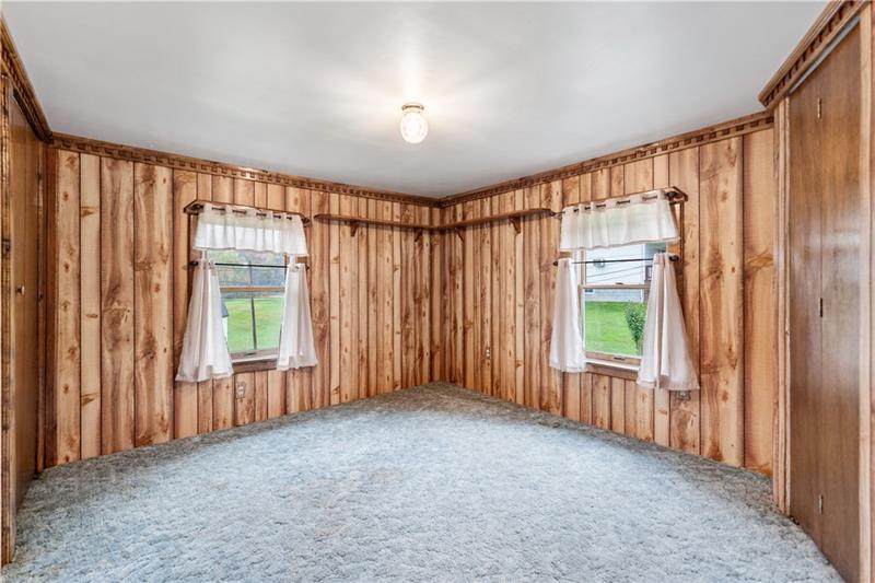 218 Outcrop Road Smithfield, PA 15478 - Photo 19 of 21 an empty room with windows lake and mountain view
