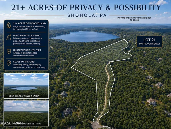 $299,900 | Lot 21 Unfranchised Way, Shohola, PA 18458