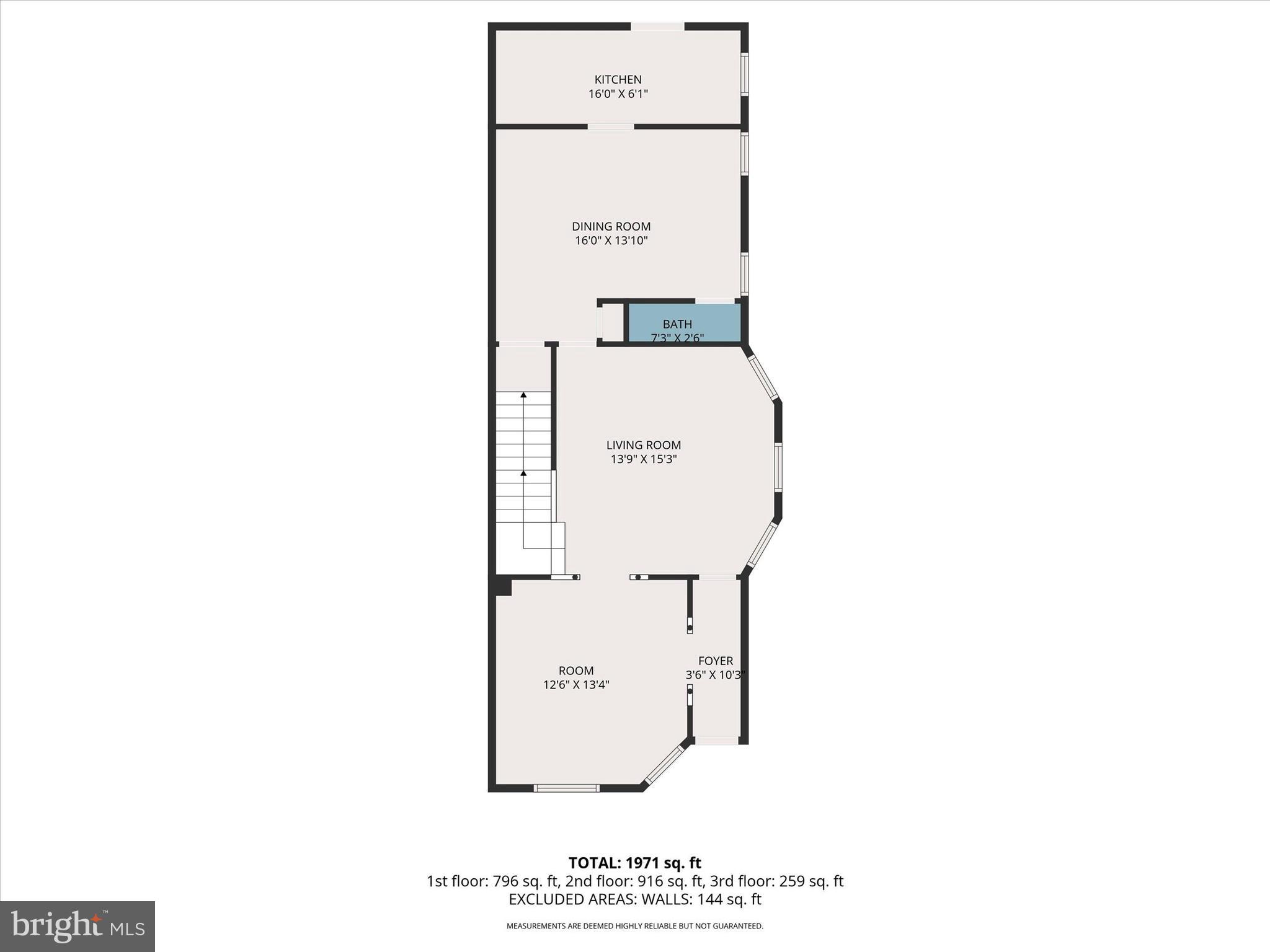614 Broadway Hanover, PA 17331 - Photo 30 of 33 a picture of a floor plan