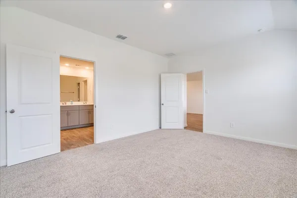 a view of empty room