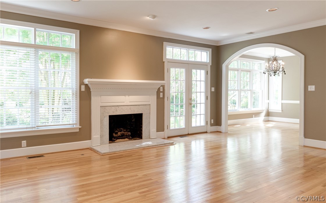 8100 Lower Ralston Road Henrico, VA 23229 - Photo 23 of 50 Family room with fireplace and built-ins