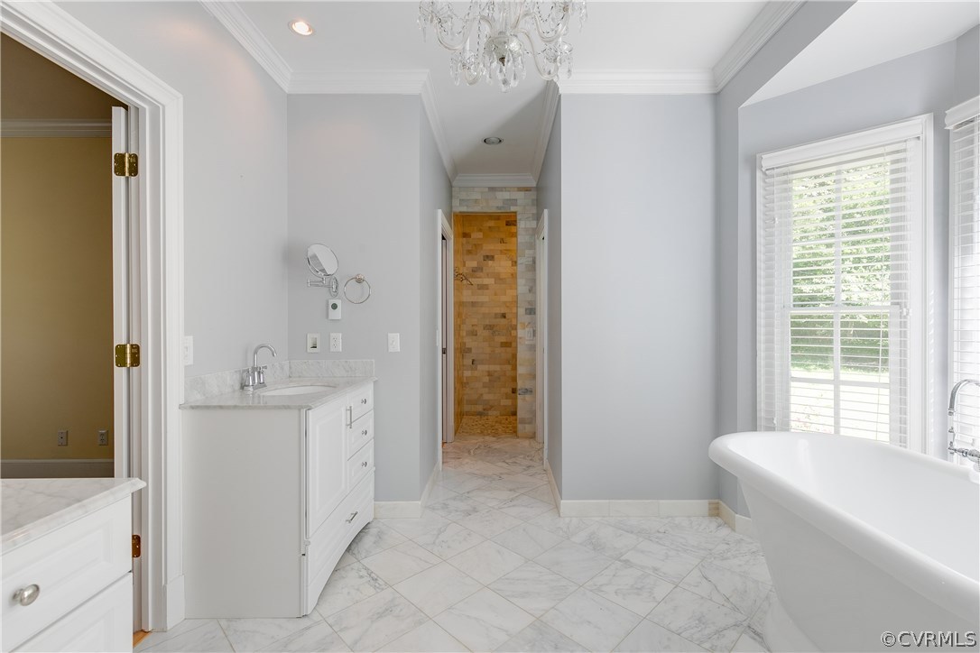 8100 Lower Ralston Road Henrico, VA 23229 - Photo 28 of 50 With fully renovated full bath with separate tub a