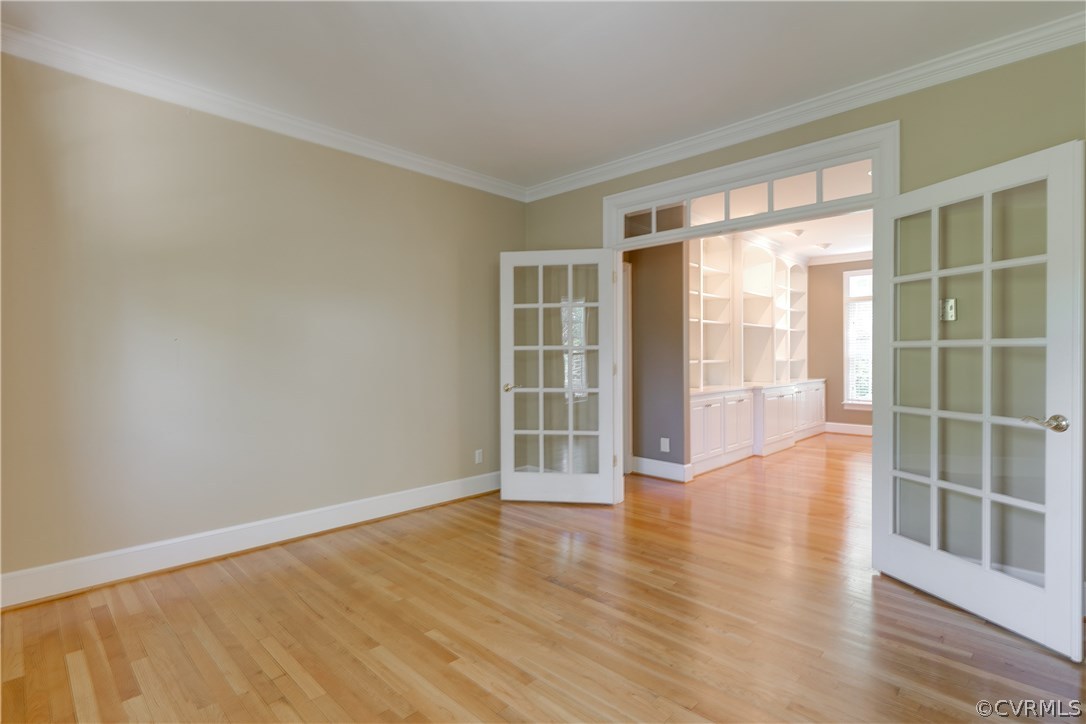 8100 Lower Ralston Road Henrico, VA 23229 - Photo 7 of 50 Living room with French doors