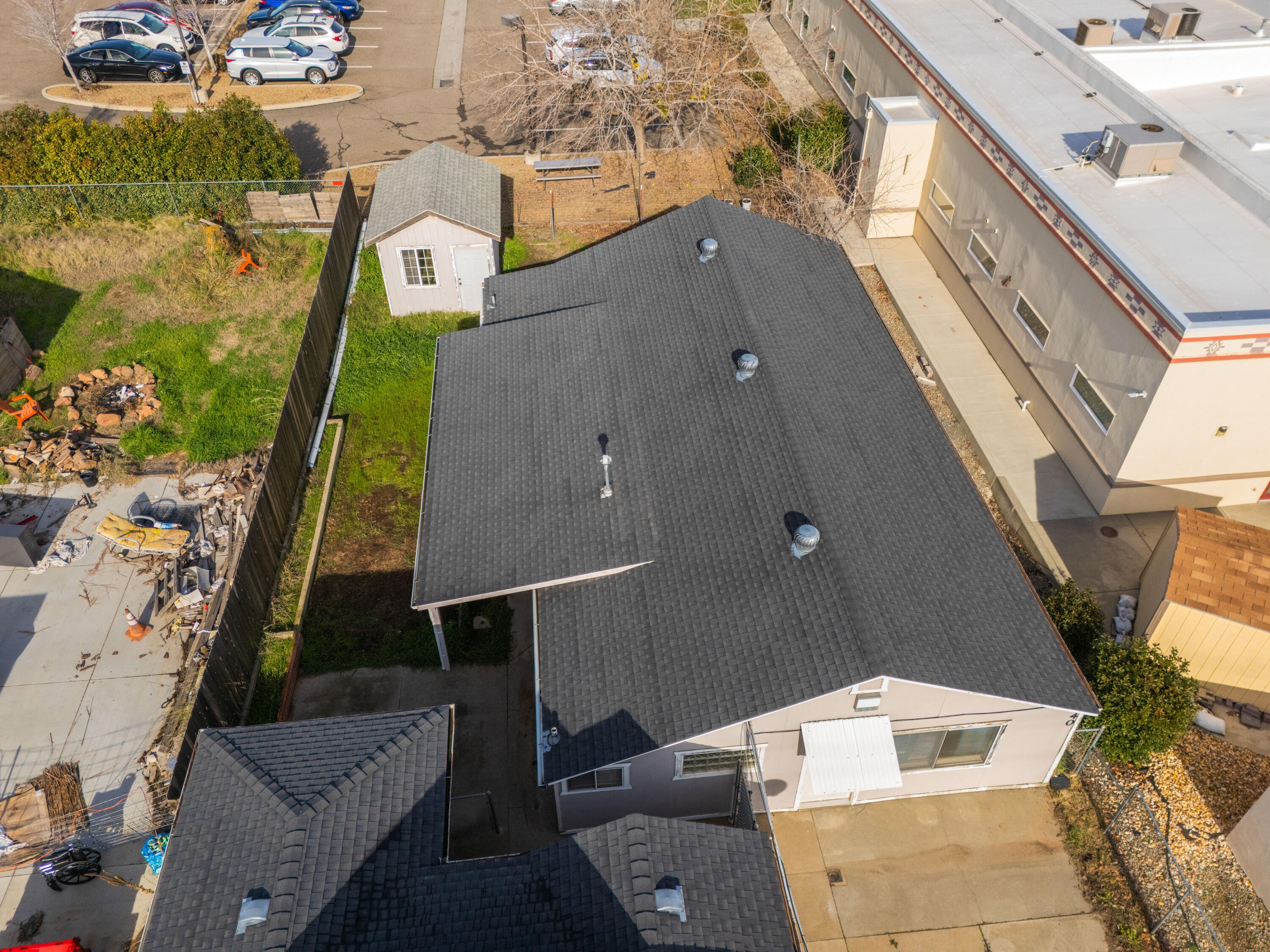240 Kimball Road Red Bluff, CA 96080 - Photo 50 of 56 an aerial view of residential houses with outdoor space