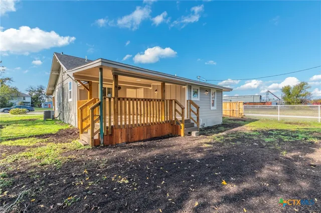 a view of a roof deck
