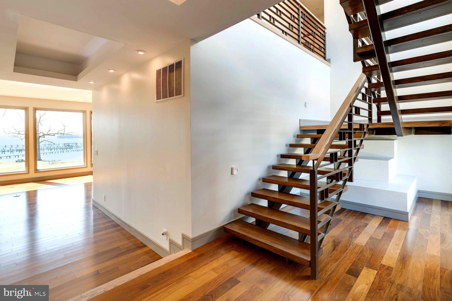 328 Hickory Point Road Pasadena, MD 21122 - Photo 9 of 49 Richly Patinaed Brazilian Walnut Floors