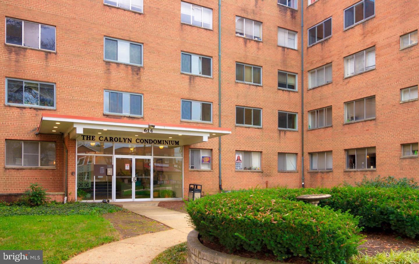 614 Sligo Avenue, Unit 411 Silver Spring, MD 20910 - Photo 20 of 24 a front view of a building
