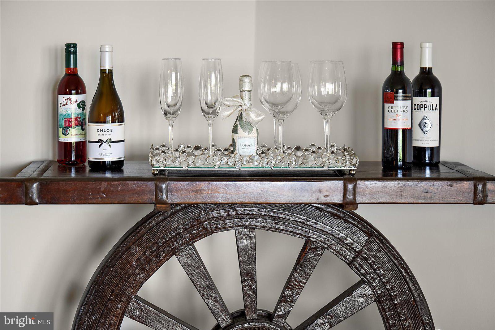 33915 Shockley Road Parsonsburg, MD 21849 - Photo 25 of 125 Charming wine display on rustic cart.