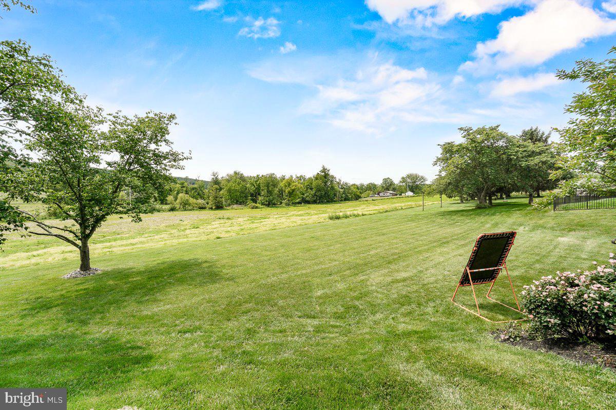 8170 Hollow Road Middletown, MD 21769 - Photo 64 of 67 a view of a garden with a bench in the background