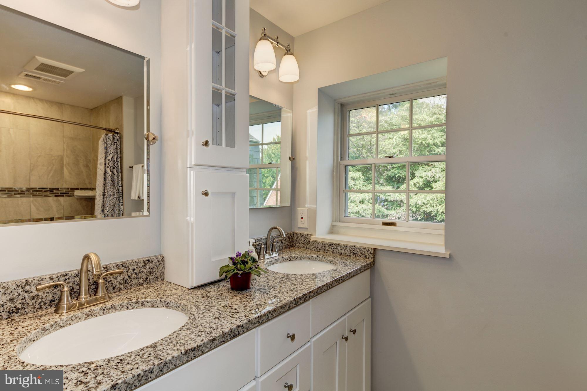 406 Alabama Road Baltimore, MD 21204 - Photo 20 of 29 New Master Bath w/Double Granite Vanity