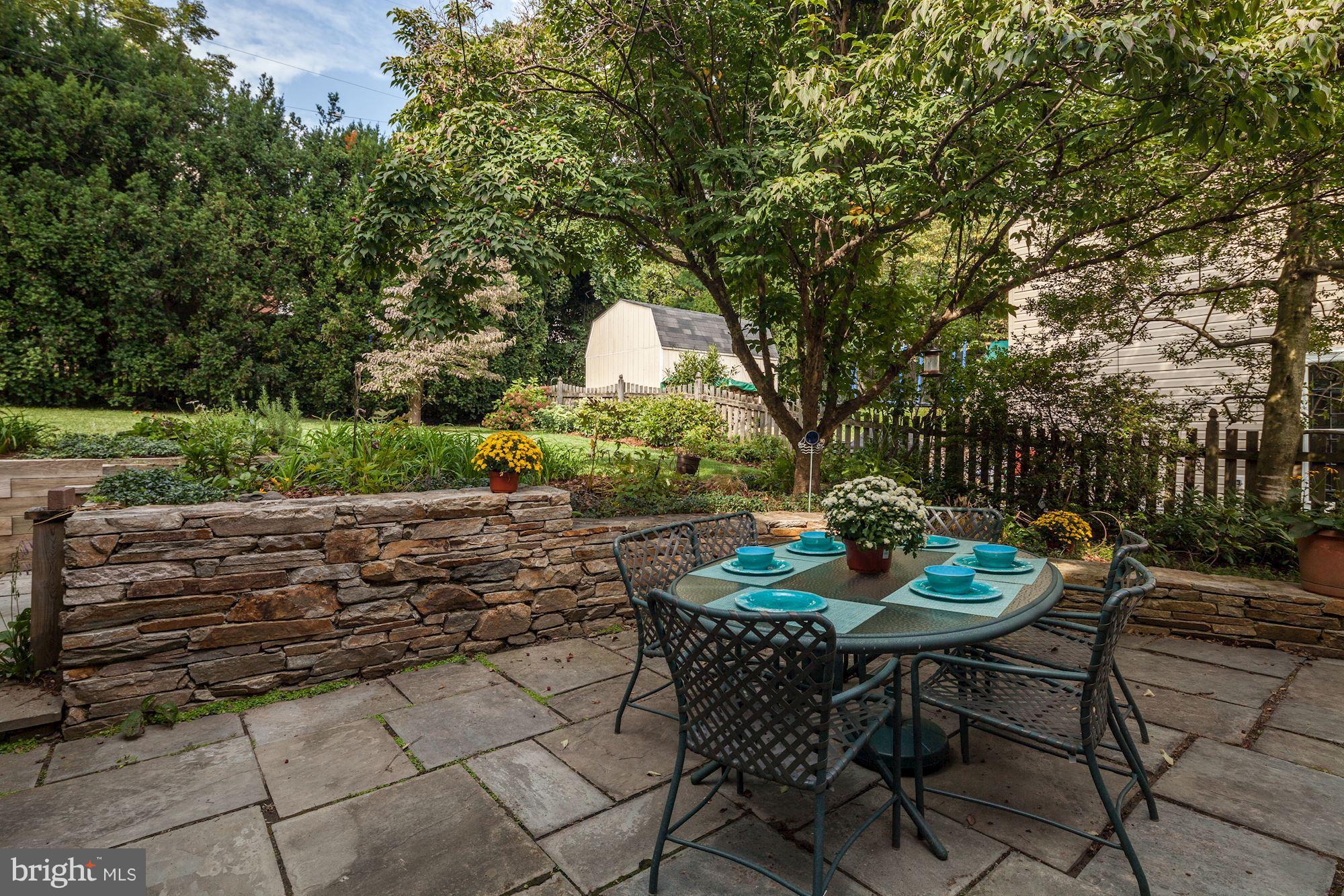 406 Alabama Road Baltimore, MD 21204 - Photo 26 of 29 Terraced Blue Stone Patio