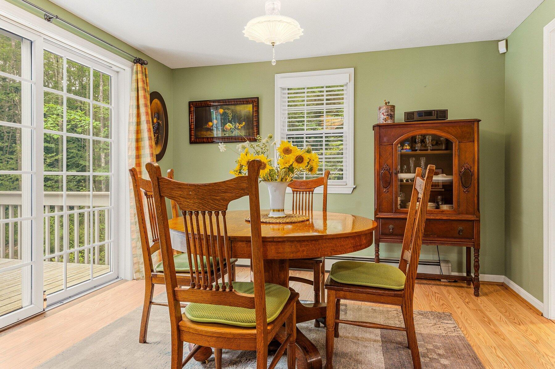 24 Macchipkay Road Arundel, ME 04046 - Photo 13 of 31 Dining room with slider to deck
