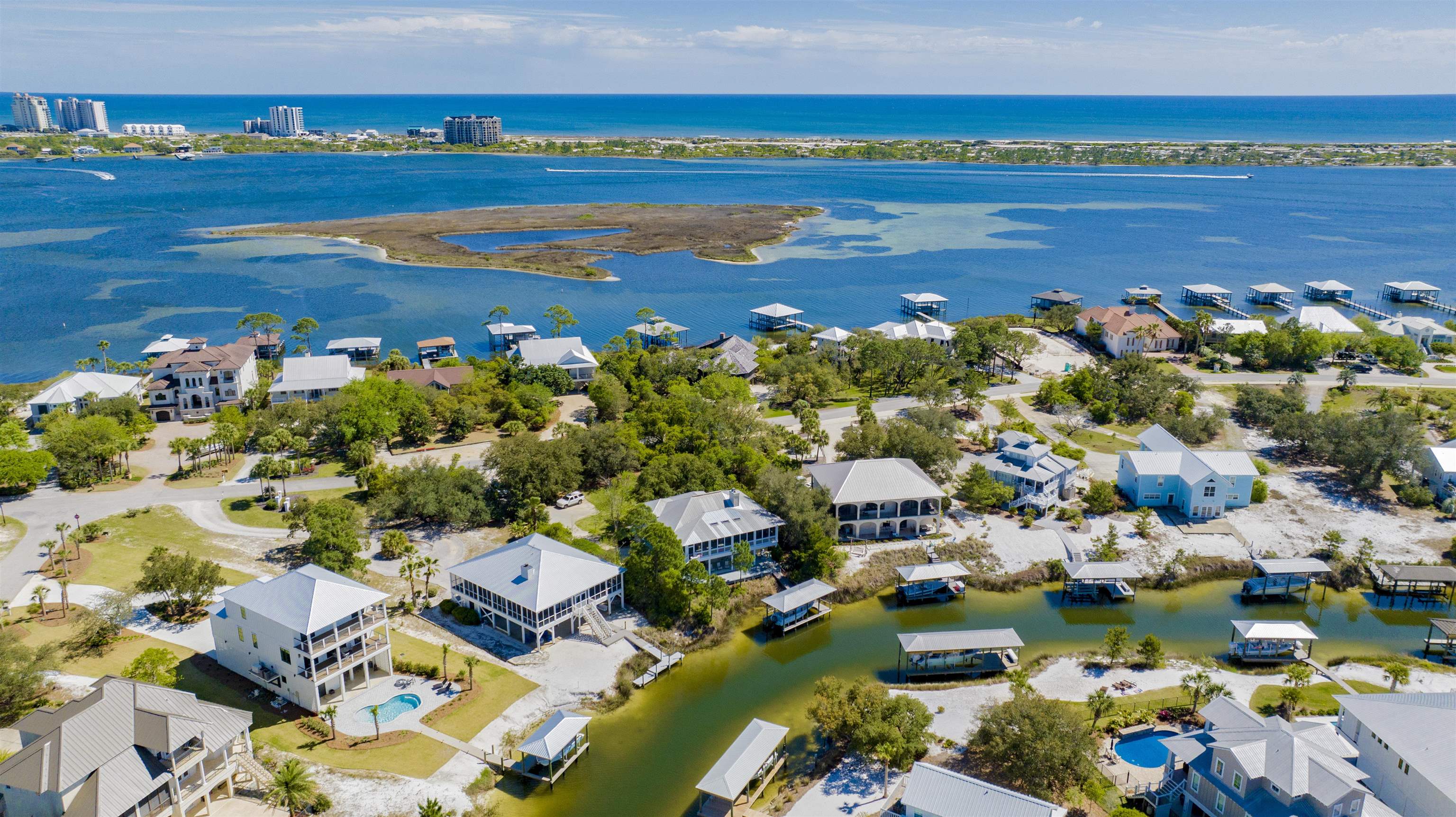 33205 River Road Orange Beach, AL 36561 - Photo 4 of 7 Aerial View