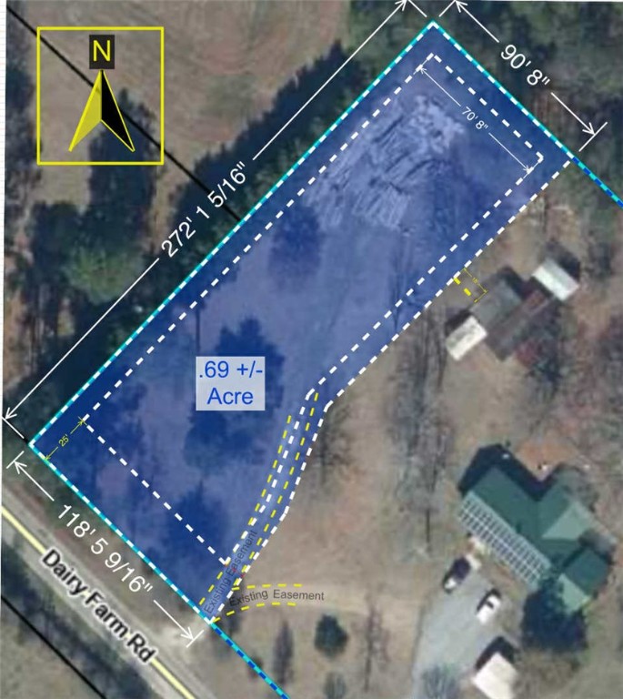 Lot 2 Dairy Farm Road Westminster, SC 29693 - Photo 3 of 4 lot