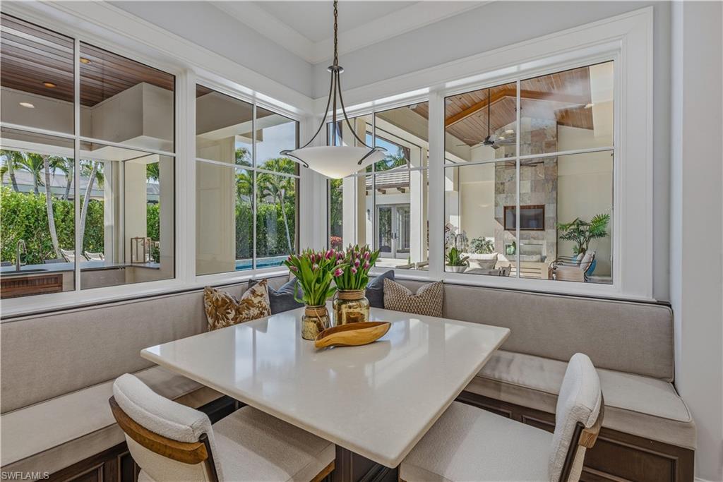 600 Anchor Rode Drive Naples, FL 34103 - Photo 7 of 12 Kitchen Built-In Banquette
