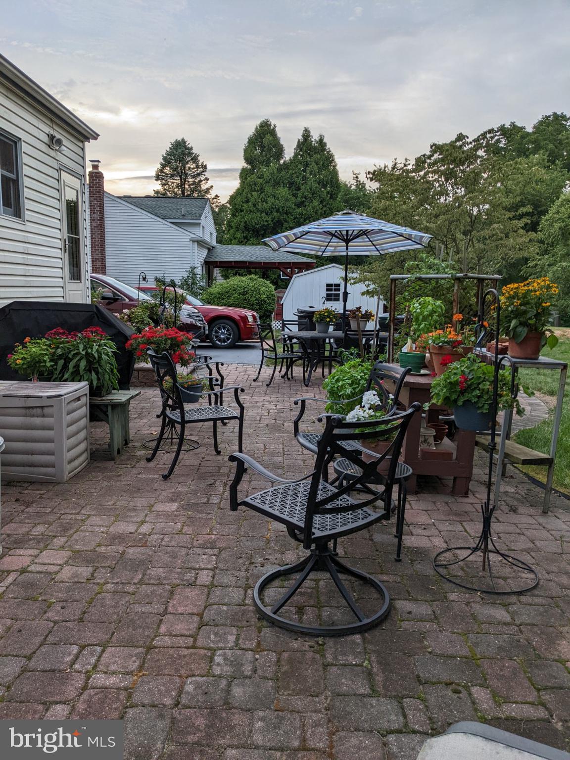 124 Princeton Road Exton, PA 19341 - Photo 42 of 51 Rear Patio View 2